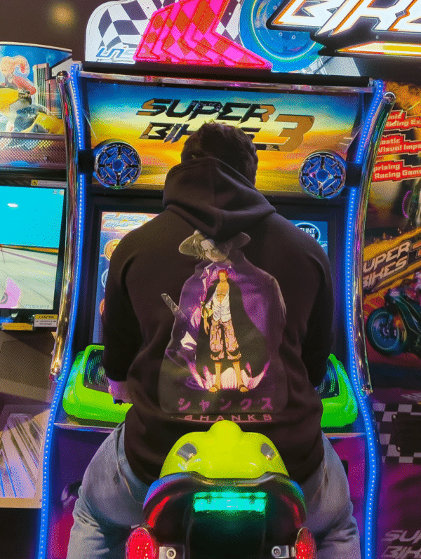 Shanks Oversized Hoodie – Anime Streetwear Essential - Image 2