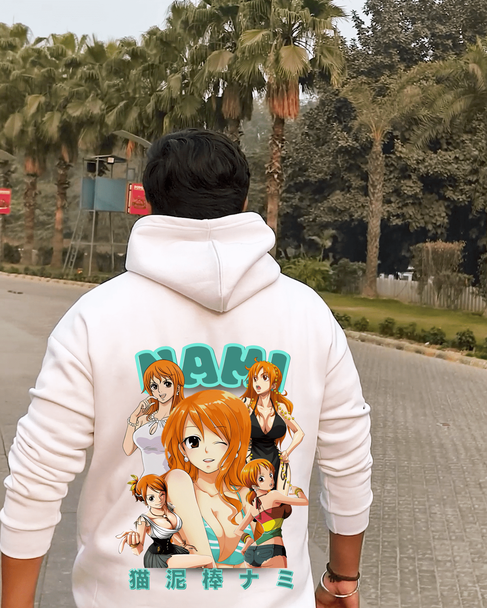 One Piece Nami Hoodie – Bold Anime Graphic Streetwear