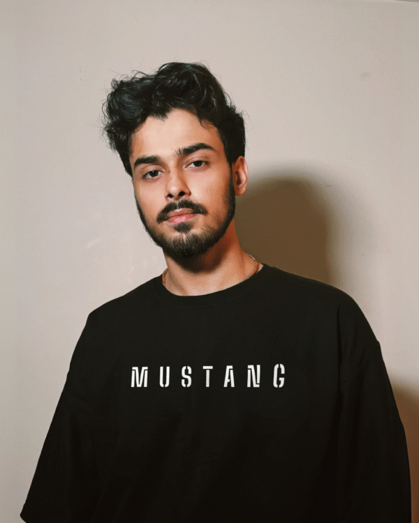 Mustang GT Fastback Oversized Tee – Classic Muscle Car Streetwear - Image 2